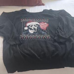 Torrid Black Holiday Graphic Sweater